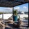 Rooftop lounge with plenty of seating