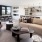 Beautiful clubroom with lounge seating and a kitchen