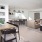 Beautiful clubroom with lounge seating and a kitchen