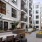 Spacious courtyard with coastal landscaping