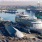 A large cruise ship at dock